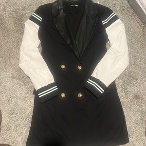 Varsity blazer dress